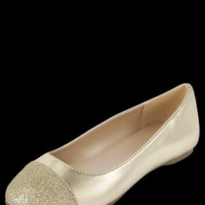 The Children's Place Gold Glitter Dress Shoes